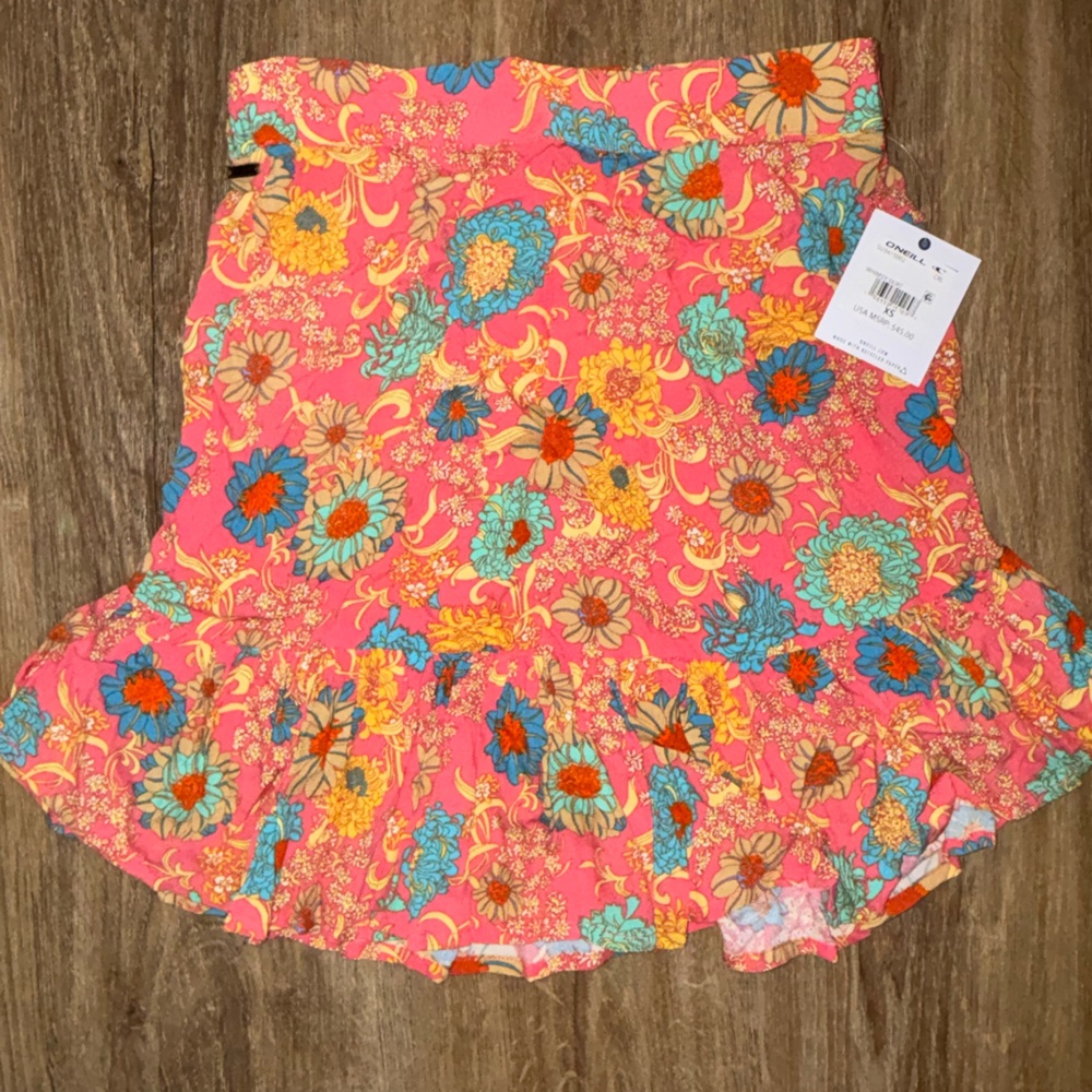 O'Neill Pink Floral Women's Skirt